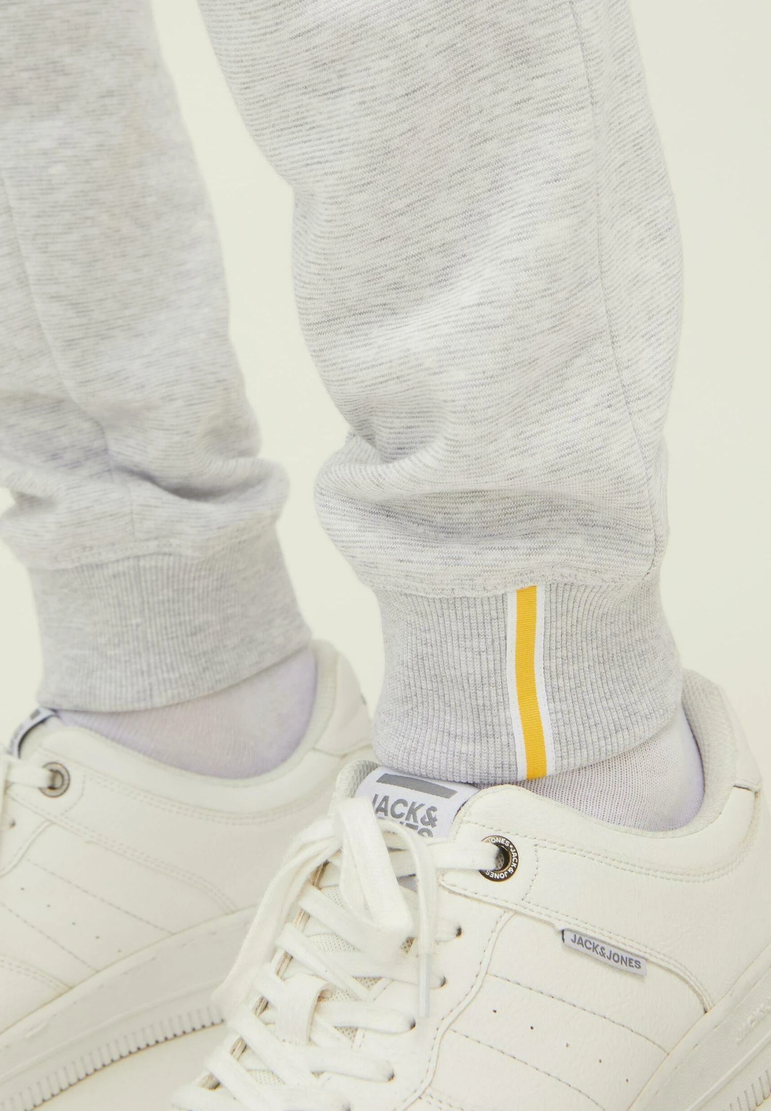 Jack & Jones Gorden Berg LangePantaloni SportiviLight Grey Melange Uomo Pantaloni Sportivi E Joggers JA222E16K-C11 - immagine 3