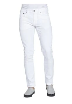 Jeans Per UomoJeans A SigarettaBianco Uomo Jeans C4D22G00J-A11