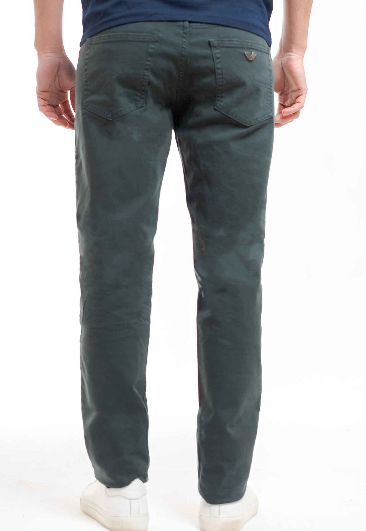 Pantalone Per UomoJeans Slim FitGrigio Scuro Uomo Jeans WAW22G00Q-C11 - immagine 3