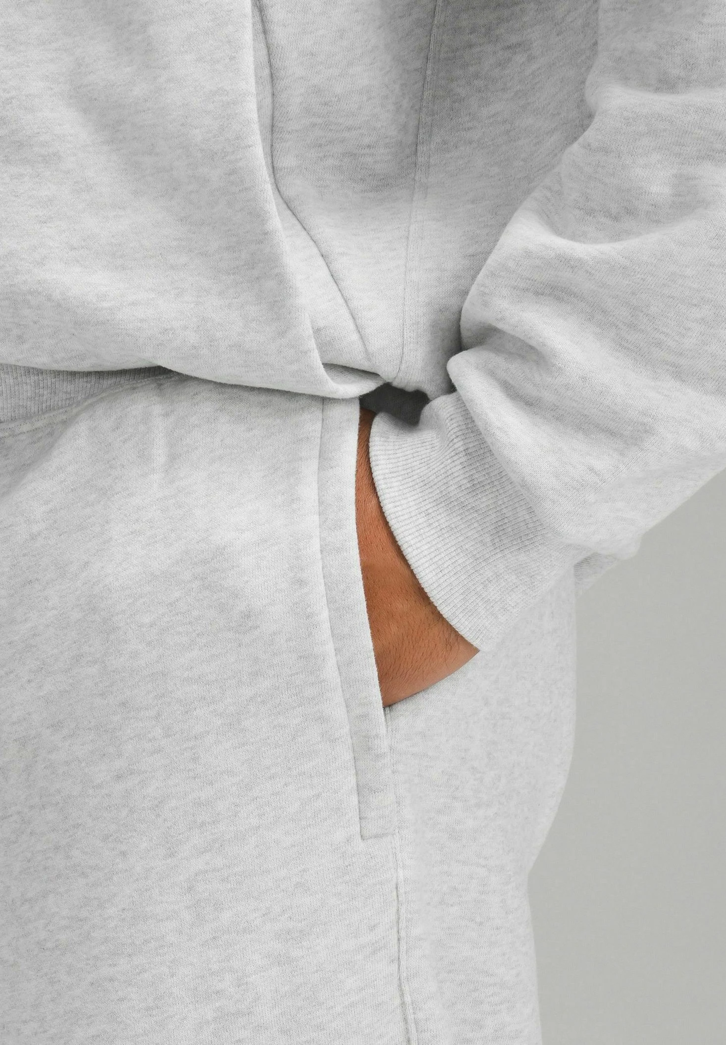 Lululemon Steady State Pantaloni SportiviHeathered Core Ultra Light Grey Uomo Pantaloni Sportivi E Joggers LLS42E02B-C11 - immagine 5