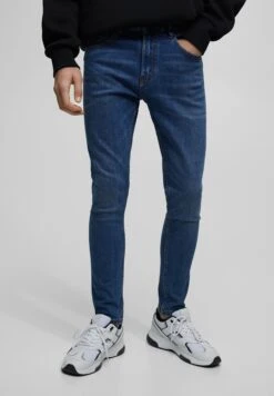 PULL & BEAR Jeans Slim Fit - Blue Grey