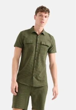 Gestreepte - Camicia - Green