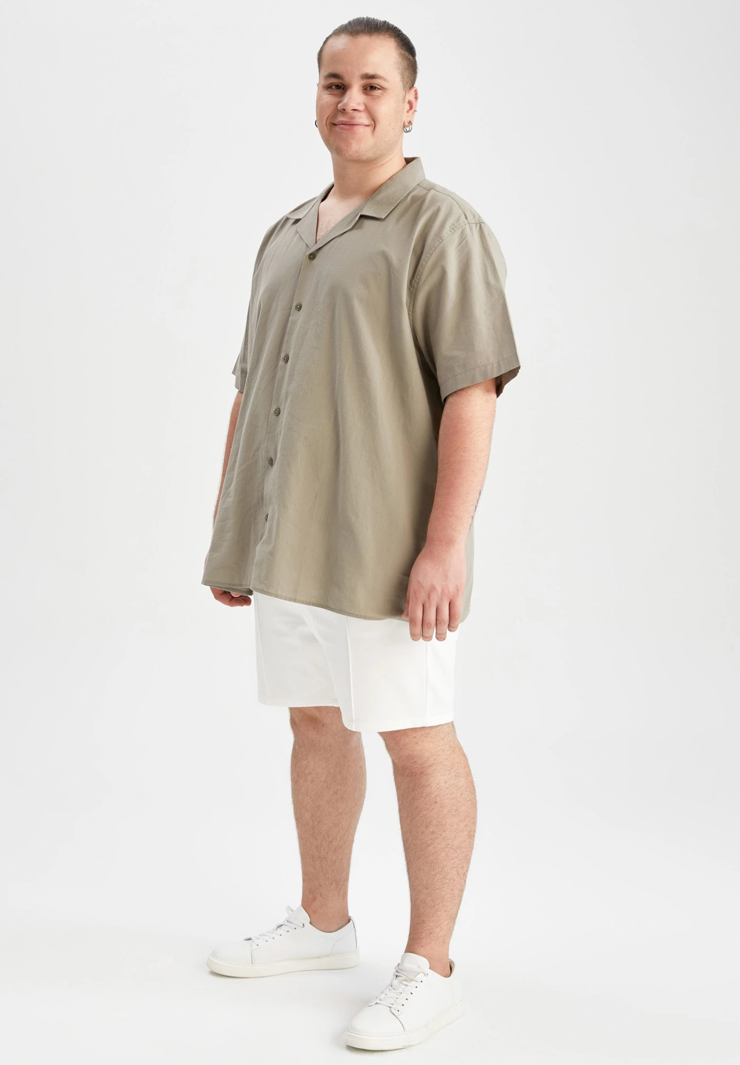 DeFacto FitCamiciaKhaki Uomo Camicie DEZ22D0P3-N11 - immagine 2