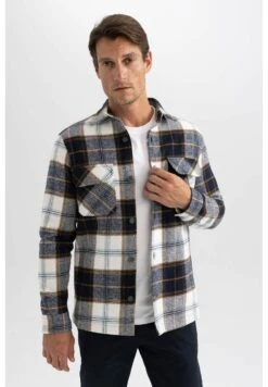DeFacto Regular FitCamiciaNavy Uomo Camicie DEZ22D0SV-K11