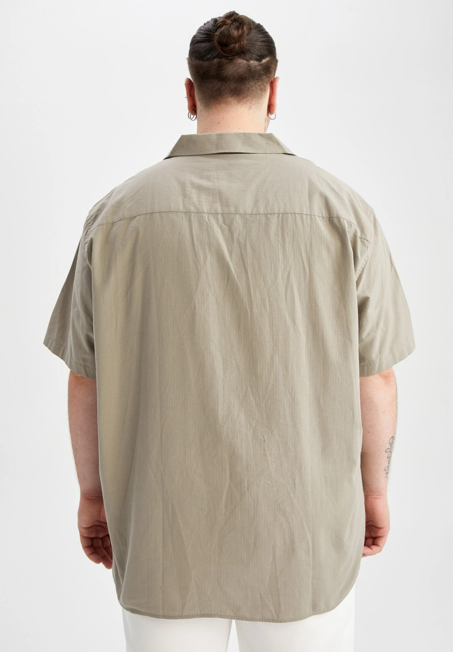 DeFacto FitCamiciaKhaki Uomo Camicie DEZ22D0P3-N11 - immagine 3